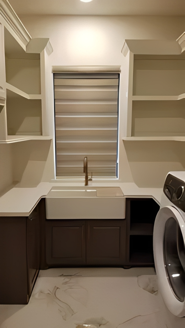Modern laundry room interior design