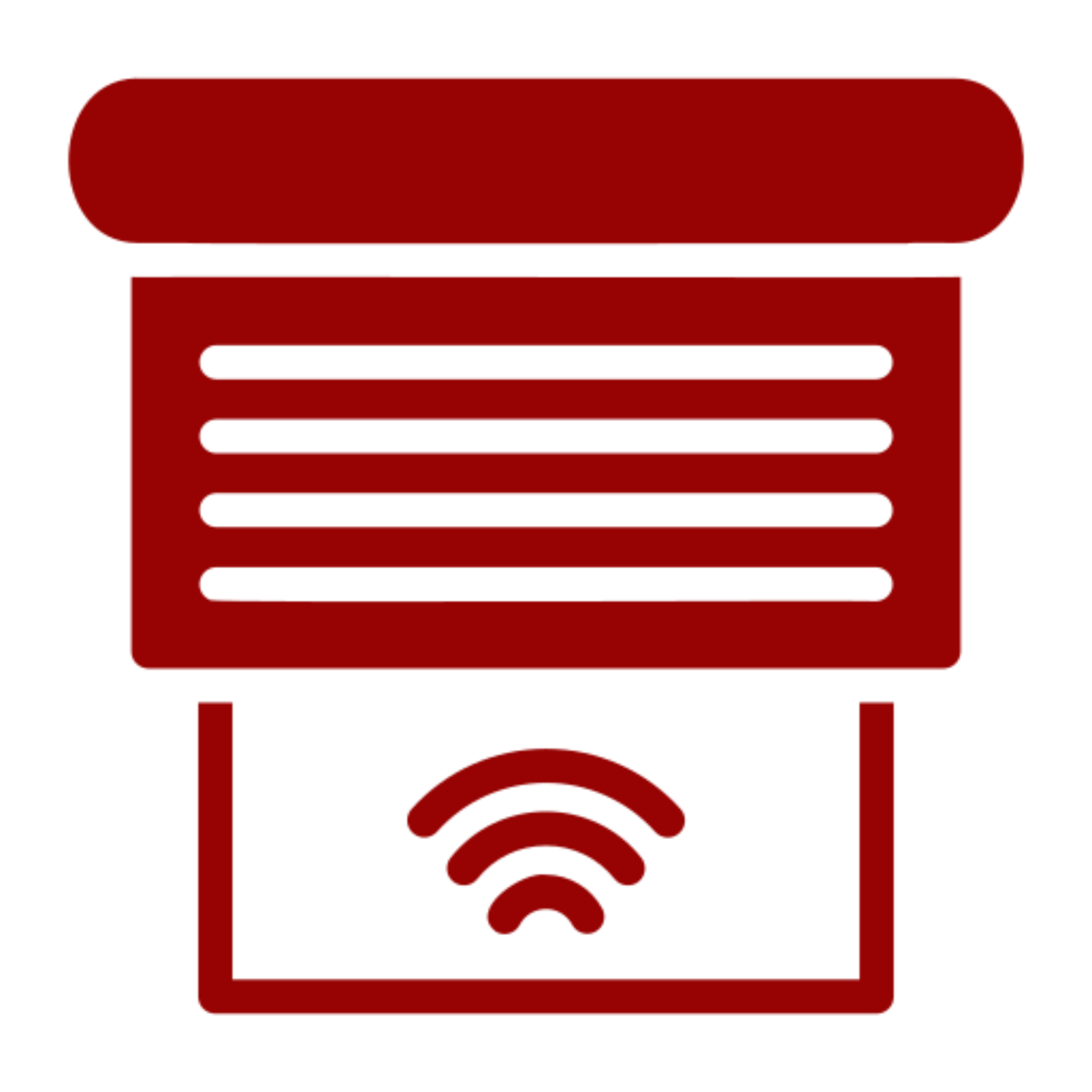 Automated garage door illustration