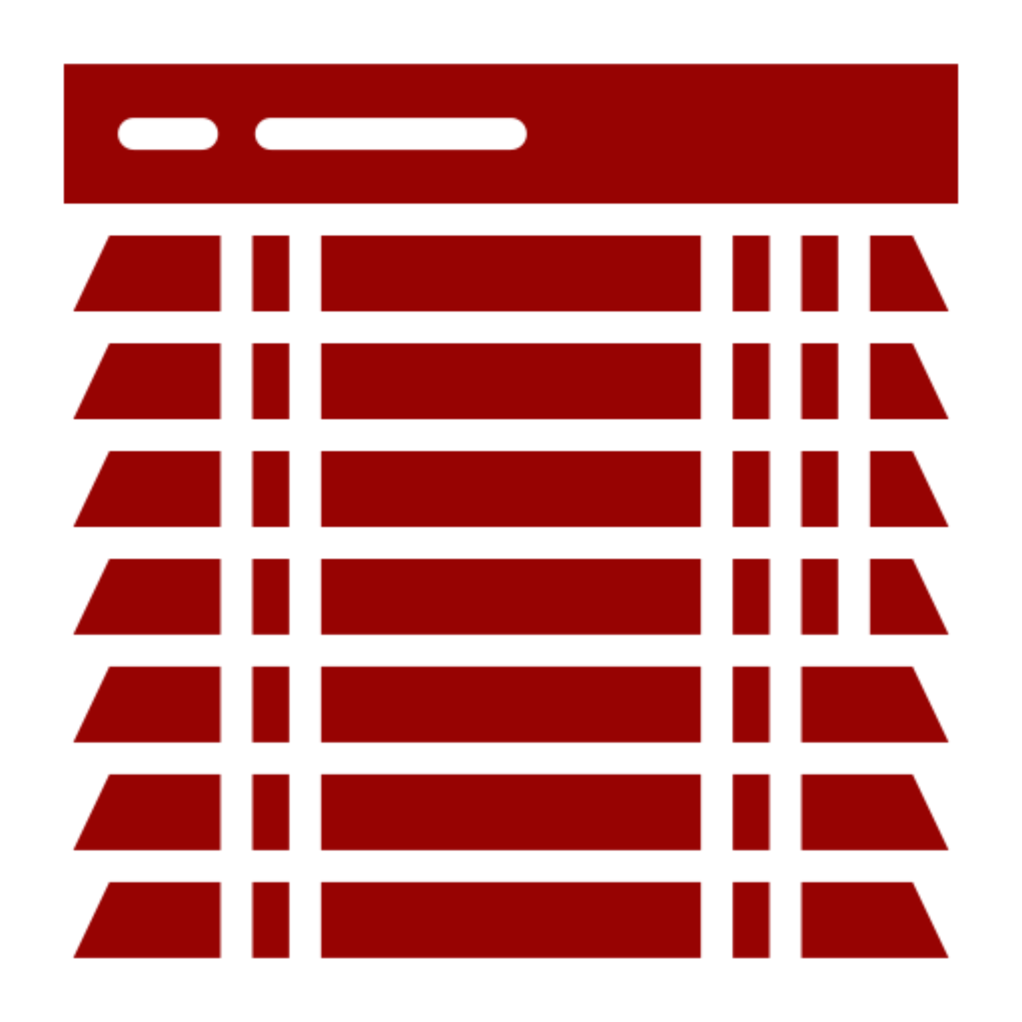 Abstract red window blinds pattern